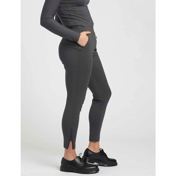 NWT Universal Standard Moro Pocket Signature Ponte Zipper Skinny Pants Size 3XS - Picture 1 of 7